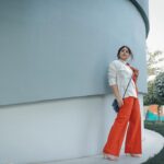 Aima Rosmy Sebastian Instagram - Always have fun with fashion. Dress to entertain yourself. Wearing @samridhidesignsofficial 👚 Click by @hkcreationsdxb 📸 Al Zahia