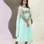 Aima Rosmy Sebastian Instagram - Radiate elegance and femininity … Fusion of style and sophistication ✨ Wearing @tazzels3 👗 📸 @vineethphotos . . . . . #fashion #insta #instafashion #trending Muweillah Comercial, Sharjah UAE