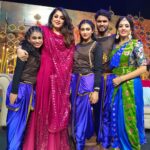 Aishu Instagram - TEAM ADS ON THE FLOOR 🖤🥳 Do watch our combo on stage this Sunday 8p.m @vijaytelevision So excited for this one!! 🥹 @amir__ads @pavani9_reddy @meramyakrishnan 💙 #vijaytelevision #bbjodigal2 #teamads EVP Film City