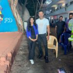 Aishu Instagram - Happy to have worked with an “inspiration”🫶 Thrilled to be around him and his great vibe🥰❤️💕😍 #prabudeva #danceinspiration #aishuads #prabudevamaster