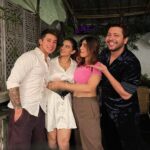 Akshara Singh Instagram - All I wanna say is THANKYOU 🫶🏻🌸🤗 For making my day ♥️📸 . . . @pratiksehajpal @nishantbhat85 @akasasing 🫶🏻 . . . #favouritehumans #bigbossconnection