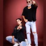 Akshara Singh Instagram – Kaisa laga papa aur mera swag 🤘
.
.
.
.
.
#aksharasingh #fatherndaughterduo