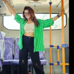 Akshara Singh Instagram - She wore happiness like crown radiating joy with every step she took. . . . . . . Aks 🎒 @bustaa.in #aksharasingh #spreadhappiness #love #happyspirit #instafashion #lfl #📸 #by #my #mrfatima