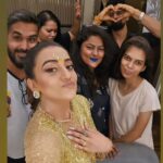 Akshara Singh Instagram - Appreciation post for the talents behind my talent, i am extremely grateful to have you all & thankful to each one of you, you guys are unseen hero's ❤️ #aksteam💪🔥 🫶