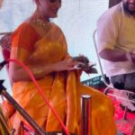 Akshara Singh Instagram - Music brings pleasure ♥️🤗🎵 #jhaal last night had super fun in pipra parihar #sitamadhi