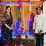 Akshaya Deodhar Instagram - ❤️ गणपती बाप्पा मोरया ❤️ माझा सेलीब्रेटी बाप्पा 🌈❤️🪄✨💫⭐ ❤️❤️❤️❤️❤️❤️❤️ 💫 💫 💫 💫 #ganeshfestival #ganapati2022 #ganpati #majabappa #lovebappa #morya #sukhakarta #actor #actorlife #instagood #instagram #instamood #ganpatibappamorya #cool #SohalaBappacha कसाबा बावडा