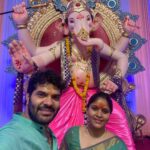 Akshaya Deodhar Instagram - गणपती चालले गावाला... चैन पडेना आम्हाला. बोला गणपती बाप्पा मोरया.. पुढच्या वर्षी लवकर या !! . . #festival #positivity #positivevibes #ganesha #lord #sanskar #sanskrit #parampara #bappa #bappamorya #blessed #blessings