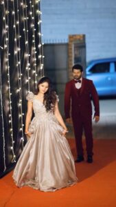Akshaya Deodhar Instagram - @akshayaddr ❤️ @hardeek_joshi .
#engaged