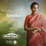 Amrutha Srinivasan Instagram - So happy to bring to hopefully your hearts from ours, Seetha. Pala manidhargal, pala unarchigal! #AnanthamOnZEE5 premiers 22nd April only on #ZEE5 Watch trailer now : https://bit.ly/Anantham_Trailer #SuvargalSollumKathaigal #AnanthamOnZEE5 #ZEE5Tamil #ZEE5 @joinprakashraj @its_happyunicorn @muraliraaman_v @directorpriya.v @bagath_at @suryarajeevan @sathishsuriyaofficial @a.s.ram @rohinimolleti @johnvijayofficial @varghesemathew71 @arjunan_actor @iaravinthsundar @samyuktha_shan @namita.krishnamurthy @anbu_thasan @amruthasrini @iam_anjalirao @ananthnag24 @actorj.paramguhanesh @actor_vivekprasanna mekharajan @hemachinraj_official04 @jashik_official @vinothkishan @vivek_rajgopal @madhuriwatts @_sairaghul_ @indrajaa_absar @gopalaswamylakshmi @thevinodhini @ananyaramaprasad @george.kora @abishek_joseph @mirnaaofficial @divinedevil11 @jaibala_ @bellukavya @sachusada @k.gopal_actor @anushaswamy @laguparan_ @kavisree2 @krajeevprasad @amrithaklakshmi @kanishka_official123 @savaalram @zee5tamil