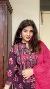 Ananya Agarwal Instagram - playing dress up in my dorm 🫧🤍
outfit: @ritukumarhq