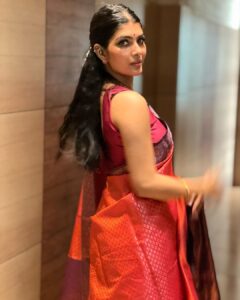 Ananya Rao Instagram - Flaunting my INDIAN ness😌