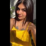 Ananya Rao Instagram - Bright as the sun ☀️ #priorities #newme #new #change #pretty #strong #alive #love #happymood #stronghead #peaceful #beauty #beautiful #feelingblessed #prettyhot #ananya #feltpretty #southindiangirls #south #indiangirls #india #instagram #instagood #instadaily #soul #glow #tattoo #tattoos #ananya #twins