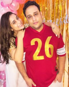 Anara Gupta Instagram - Happiest birthday @adi.casanova mere chotu bhai ❤️🧿. “You make me laugh my sadness off; you give me hope through eyes. I cannot imagine being blessed with an angel as my brother. Enjoy your birthday betu 💝🎂🥳

#aa #anaragupta #anara #birthday #boy #blessing