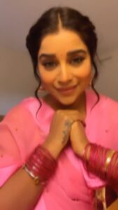 Anara Gupta Instagram - Radhe Radhe ❤️🧿

@priyamallickofficial such a beautiful song 😘

#aa #anara #anaragupta #anaraguptareels 

#mithilanagariya #reelsinstagram #reels #reelitfeelit #reelsindia #reelkarofeelkaro
