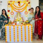 Anara Gupta Instagram - Ganpati bappa morya 😊🙏 #ganpati2023 Mumbai, Maharashtra