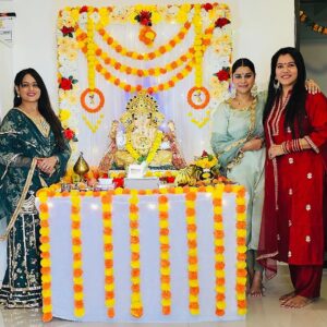 Anara Gupta Instagram - Ganpati bappa morya 😊🙏
#ganpati2023