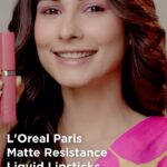 Aneri Vajani Instagram - #Ad Incase you were on a lookout for long lasting makeup products this diwali , look no further @lorealparis infallible range is my favourite I absolutely love the Infallible 24HR Fresh wear Foundation In A Powder that gives me matte coverage in just one swipe along with Lash Paradise Mascara which contains castor oil for your lashes and gives you voluminous lashes The Infallible Matte Resistance Liquid Lipsticks have passed my mithai test and they last you for upto 16 hours 💗 @lorealparis #LOrealParis #LOrealParisIndia #InfallibleLipsThatResist #LOrealParisMakeup #Diwali #LOrealParisMakeup