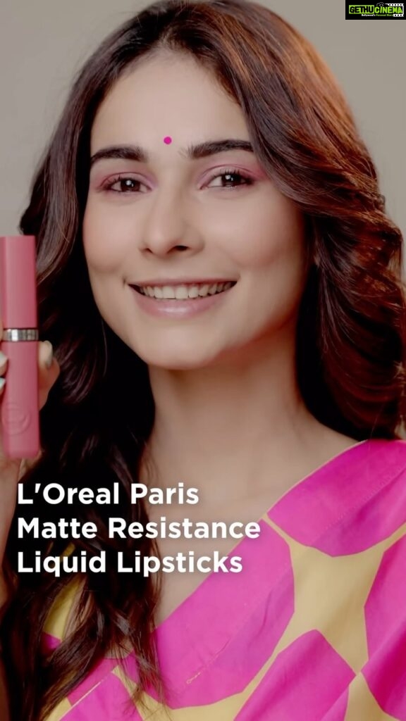 Aneri Vajani Instagram - #Ad Incase you were on a lookout for long lasting makeup products this diwali , look no further @lorealparis infallible range is my favourite I absolutely love the Infallible 24HR Fresh wear Foundation In A Powder that gives me matte coverage in just one swipe along with Lash Paradise Mascara which contains castor oil for your lashes and gives you voluminous lashes The Infallible Matte Resistance Liquid Lipsticks have passed my mithai test and they last you for upto 16 hours 💗 @lorealparis #LOrealParis #LOrealParisIndia #InfallibleLipsThatResist #LOrealParisMakeup #Diwali #LOrealParisMakeup