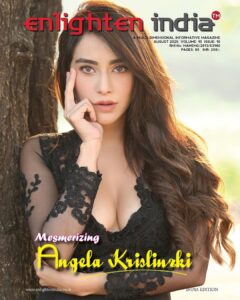 Angela Krislinzki Instagram - Enlighten India Magazine has come up with its digital edition for the month of August  2020! @enlighten_india_magazine 

Find me on the " COVER PAGE " & know a lot about me in the COVER STORY of Enlighten India magazine. 

My support to the NGO "Care Foundation". I totally support this cause, and you have all my love!