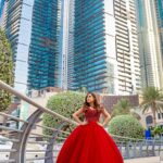 Angela Krislinzki Instagram - You can't buy happiness, but you can buy a new outfit, and that's the same thing. ❤️ #birthdaying Marina Walk Dubai