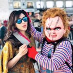Angela Krislinzki Instagram - Hi I'm Chucky wanna play?! Madrid, Spain