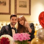 Angela Krislinzki Instagram - He Proposed & I said YES!!!! 🥺💍omg.❤️ The Taj Mahal Palace, Mumbai