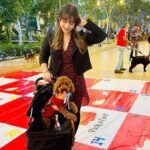 Angela Krislinzki Instagram - Mere bacche 🧸 ka school ka pehla din. Pehle woh ghabra gaya phir khoob masti ki. 🦮🐩🐾🦴🧸 @moschinokrislinzki @doggiebazaar Jio World Drive