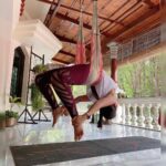 Anjali Instagram - It always seems impossible until it’s done 🧘🏻‍♀️ #my #kind #of #sunday #aerial #yoga #healthylifestyle