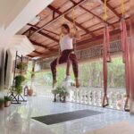 Anjali Instagram - It always seems impossible until it’s done 🧘🏻‍♀️ #my #kind #of #sunday #aerial #yoga #healthylifestyle
