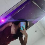 Anjana Jayaprakash Instagram - Dirty mirror,cute dress.