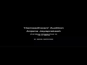 Anjana Jayaprakash Instagram - The Audition Clip taken in 2019 that kick-started my journey into Pachu's world! ❤️

Thank you to @akhilsathyan & @gayathrismitha for Hamsa 😁

Streaming on @primevideoin !