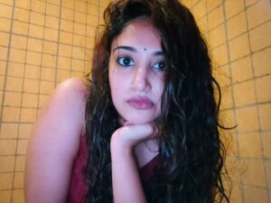 Anjana Jayaprakash Instagram - Less?
Or 
More?
Is the recurring question.