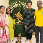 Anjana Singh Instagram – Ganpati Darshan @anjana_singh_ place 🤗