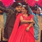 Anjana Singh Instagram - Watch Ibfa awards 2023 today at 6.30 Pm only on @zeebiskope With @singhpawan999 Ji @arvindakelakallu Ji @dimpalsingh99