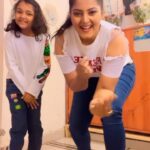 Anjana Singh Instagram - #trending #trendingsongs #twinning #likedaughterlikemother