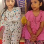 Anjana Singh Instagram - Hum tum..... #puvikag #aditi #gaurikrishna #nathzewaryazanjeer #dangaltv #childactress #friends #friendsforever #lovetoshoot #shootfun #bts #instafun #instareels #reelkarofeelkaro #reelitfeelit