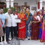 Anjana Singh Instagram - भोजपुरी फिल्म -" सौभाग्यवती " की शूटिंग शुरू l @akashgaharwar @anjana_singh_ @shraddhanjaliyadav @prernasharmaofficial @itskajal_pandey_actress @actor_prashatsingh @saahilsiddiquiofficial @sanjeevboharpi @sandeep_jurno @satyendrasingh2757 @thesajanmishra @neelabh.tiwari.56 #muhurat #bhijourimovie #akashgaharwar #anjanasingh #sunny #umeshsingh #shraddhanaval #prernasushma #kajalpandey #sahilsiddiqui #satyaprakash #satyendrasingh #sanjeevboharpi #vijaymondal #surendramishra #sajanmishra #neelabhtiwaricreations #sandeepsingh