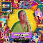 Anna Ben Instagram - Presenting Anna Ben, the star of the Indian Cinema.🤩 She made her acting debut with Kumbalangi Nights in 2019. Anna has since starred in the dramas Helen and Kappela. With every frame she graces and every character she embodies, Anna Ben enchants us with her unparalleled talent and exquisite grace. Her performance stands out even in the presence of seasoned performers. She isn’t just captivating; she’s a force that captures our imagination and leaves an indelible mark. And now she’s all set to bring her charisma to IFP Season 13 Festival on 21 & 22 October, Mumbai. Don’t miss out on the chance to watch and listen to her LIVE! Get your passes now, the tickets link is in our bio. 🔴 #ifp #ifp13 #ifpfestival #actor #acting #actors #actorslife #actorlife #cinema #indiancinema #cinematic