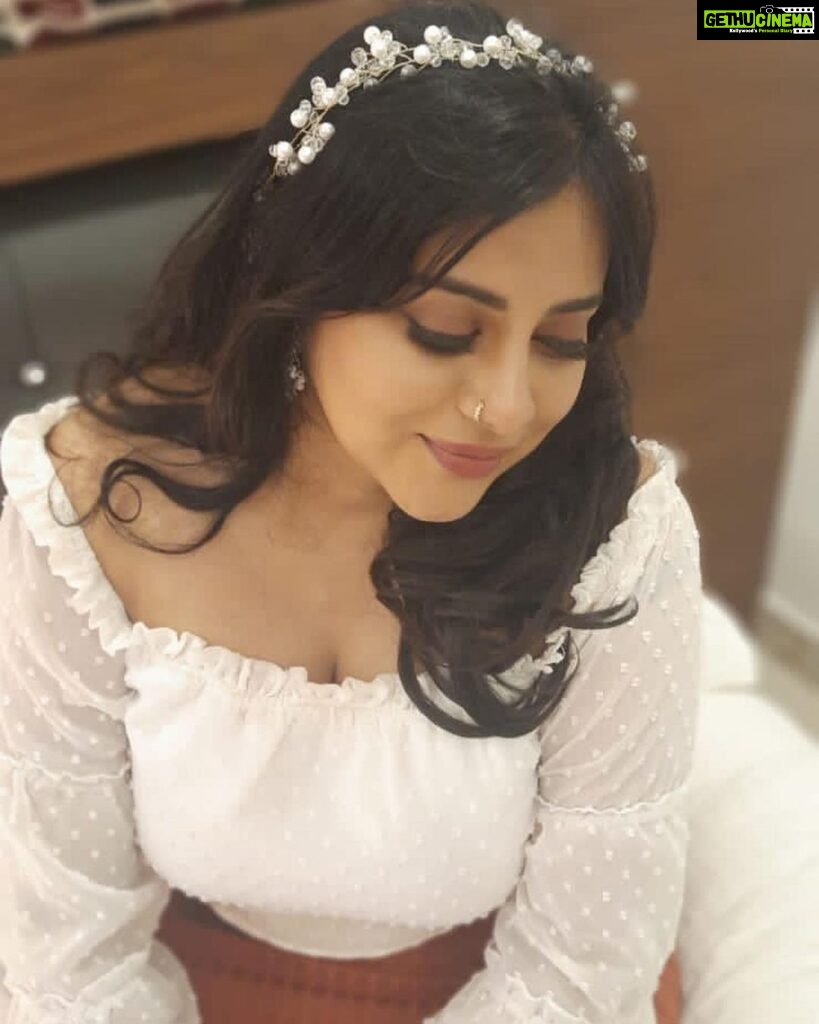 Anna Rajan Instagram - Me felt half bride MUA @jaush_an #bride #actress #fighter#love #alone#dream#fighter #smile #blocked