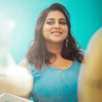 Anna Rajan Instagram - The limit of your imagination , the beginning of my dreams Pic @georgee_mraju MUA @jaush_an #blue#actress#malayalam#malayalammovie #cinema#lichi#indiancinema#tamilmovie