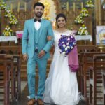 Anna Rajan Instagram - May today be the beginning of a long,happy life together . My brother @shonrjn @jinucherian92 welcome to the family ❤️