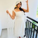 Anna Rajan Instagram - I drifted from snow-white to ......... dress @shawli_aluva MUA @jaush_an #white #actress #new #newpost #whitelove #snowwhite #love