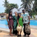 Anna Rajan Instagram - Ocean breeze , salty air, sun-kissed skin,that endless summer #goa #resort #family #familytime #familylife #love #smile #positivity #anna @shonrjn @sheeba.rajan.54922 @jinucherian92 Goa