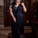 Anna Rajan Instagram - Elegance is beauty that never ends. Outfit @iha_designs Jewellery @alameen_fashion_jewels _ Photography @nirakoottu__creation Styling @aswaniaghilraj MUA @asha.hari.79