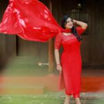 Anna Rajan Instagram - The ultimate cure RED. Click @3leaf_photography Costume @shawli_aluva #red #love #risen #sucess #fighting