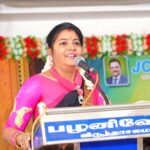 Annabharathi Berchmans Instagram - விருத்தாச்சலம் JCI நிகழ்வில் பேசியது மிகவும் மகிழ்ச்சி அளிக்கிறது. பள்ளி மற்றும் கல்லூரி மாணவிகள் மேலும் JCI உறுப்பினர்கள் மனதார சிரித்து மகிழ்ந்தார்கள். விரைவில் அன்புடன் அன்ன பாரதி YouTube channel லில் வெளிவரும். நீங்கள் கண்டு களிக்கலாம். நன்றி ரசிகப் பெருமக்களே 😍🎤🙏 #Annabharathi #annbudanannabarathi #virudhachalam #viruthachalam #JCI #motivational #motivationalspeaker