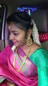 Annabharathi Berchmans Instagram - வளையோசை கலகலவென 😍