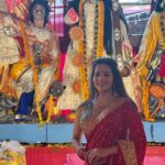Antara Biswas Instagram - Shubho Bijoyar Priti Shubheccha 🙏🙏🙏… HAPPY DUSSEHRA 🙏🙏…. #happydussehra #shubhobijoya #durgapuja2023 #metadurgapujasquad #northbombaysarbojanindurgapuja North Bombay Durga Puja