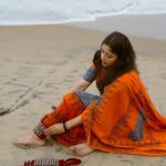 Anumol Instagram - 🌟 "Rebirth and Resurgence! 🌟 It's a time for new beginnings as I embark on the journey to restart my dance, and we are relaunching Mohit Craft @mohitcraft , a boutique born out of pure passion for handlooms and handcrafts. With our roots in the US and Canada, as we take these exciting steps today, we humbly seek all your support and blessings. 🙏 Join us on this adventure, as we celebrate art, culture, and creativity! 🌍✨ Don't forget to follow @mohitcraft to stay updated on our journey! Clicked by @chitrapriyadarshini Saree @mohitcraft #Restart #DancePassion #MohitCraft #Handlooms #Handcrafts #Artistry #NewBeginning #Mohitsaree #Anumol #Anuyathra