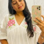 Anumol Instagram - Make up room dramas 🧿🧿❤️❤️🧿🧿 #anumol #anuyathra #chennaidiaries #tamilcinema Chennai